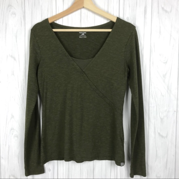 Horny Toad Tops - Horny Toad Long Sleeve Tee Size S Women Green